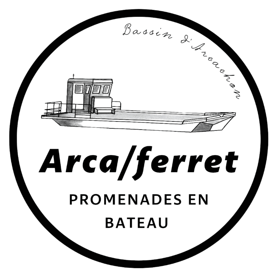 Logo - Arca Ferret balade en bateau - Bassin d'Arcachon