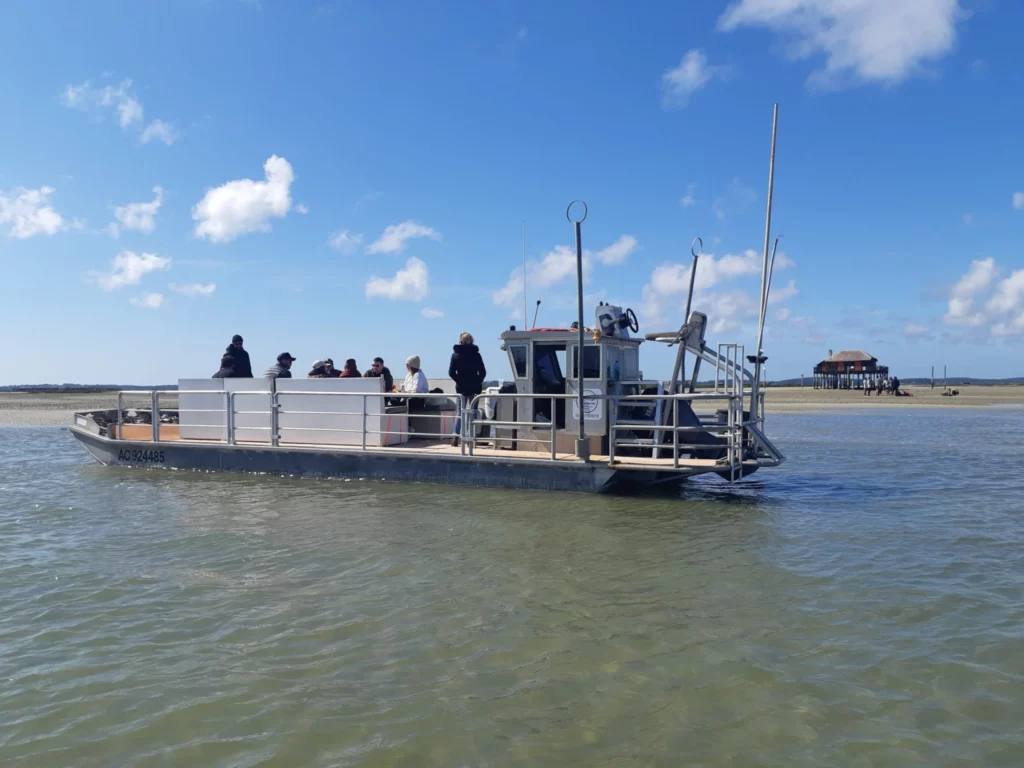 Bateau avec groupe - Arca Ferret balade en bateau - Bassin d'Arcachon