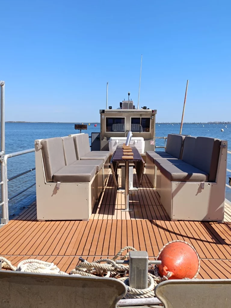 Bateau portrait - Arca Ferret balade en bateau - Bassin d'Arcachon
