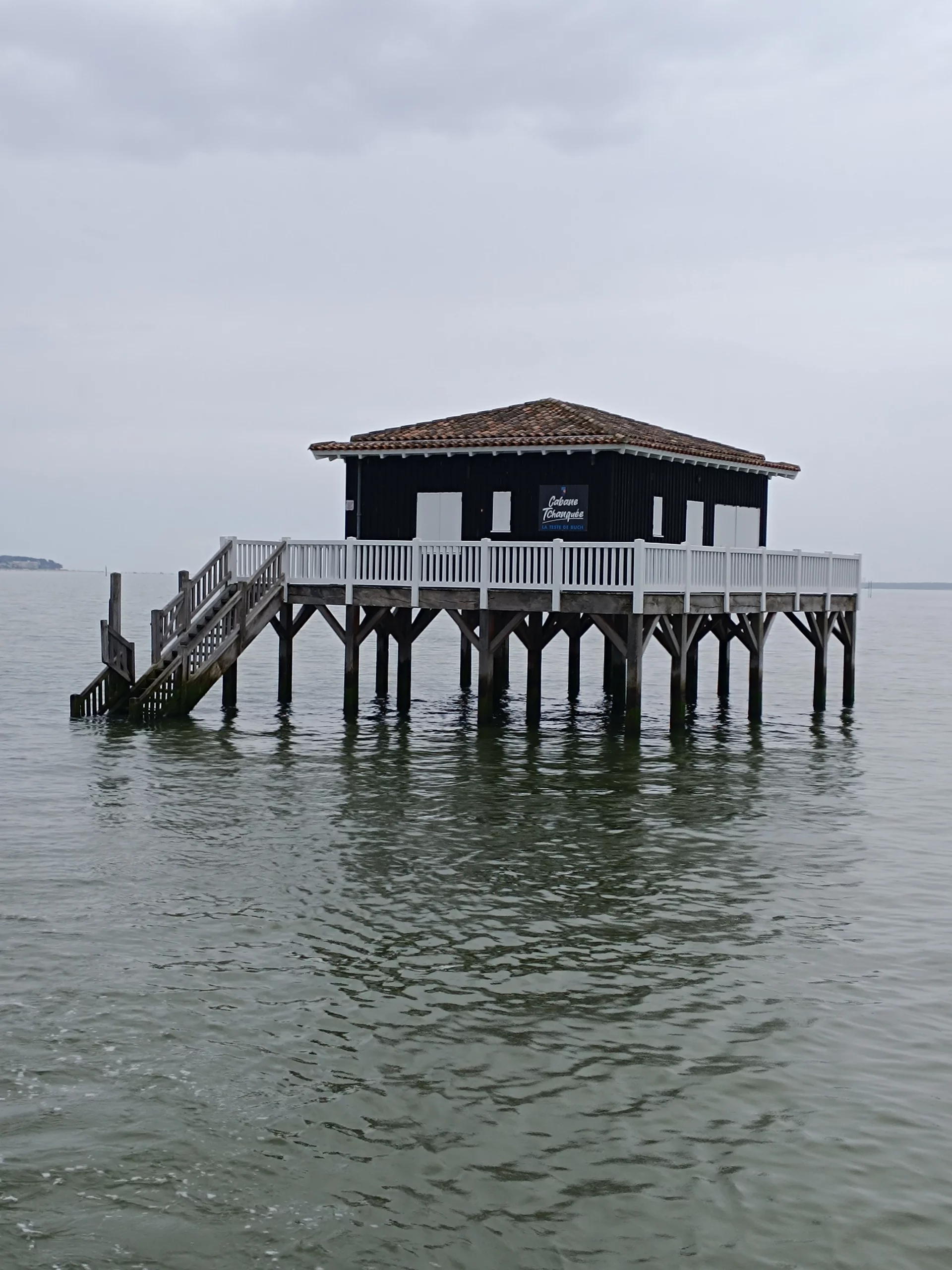 Cabane tchanquée - Arca Ferret balade en bateau - Bassin d'Arcachon