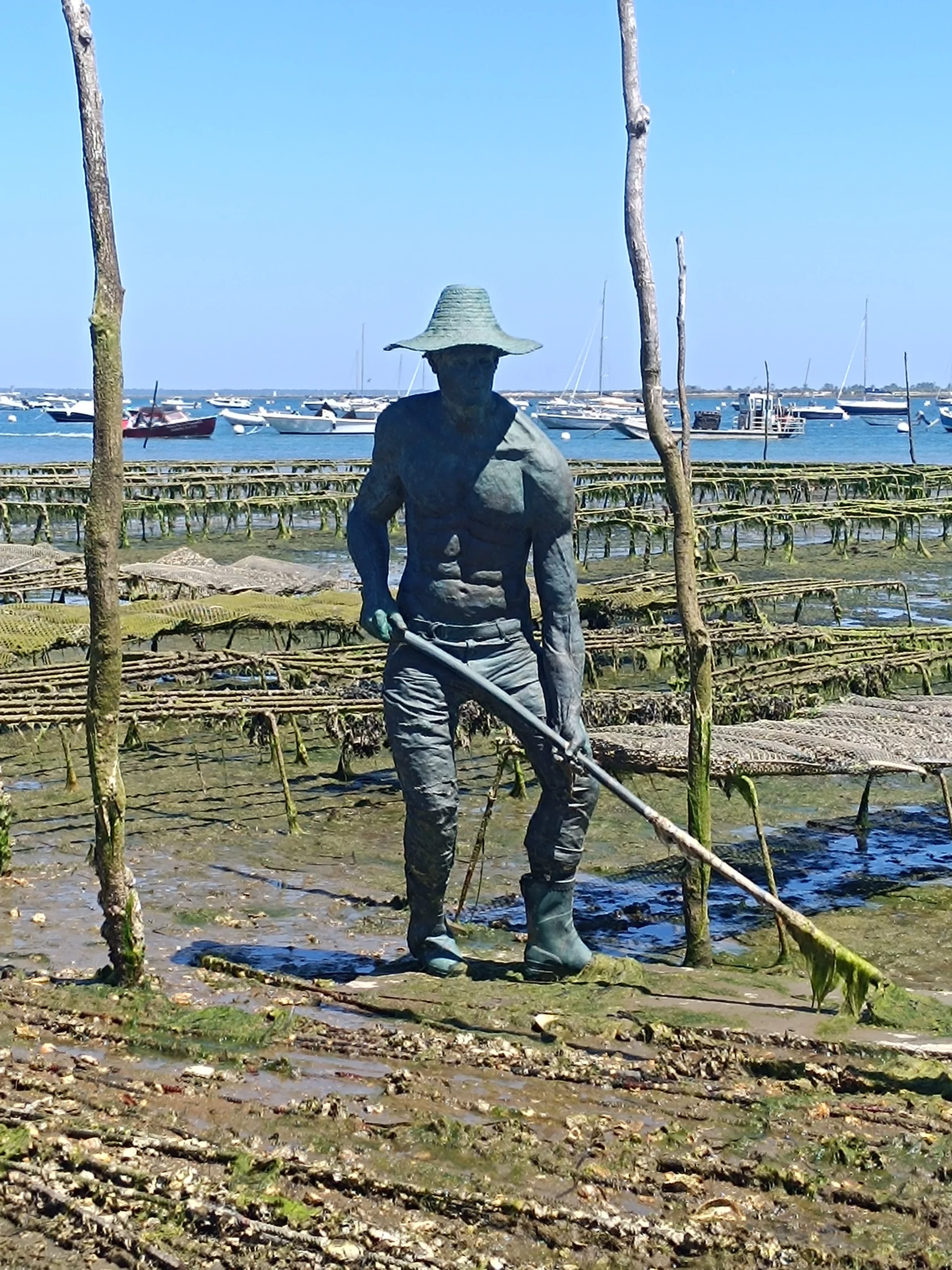 Mannequin - Arca Ferret balade en bateau - Bassin d'Arcachon